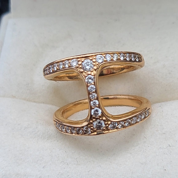 Hoorsenbuhs Dame Phantom Ring 18K yellow gold - Picture 5 of 7